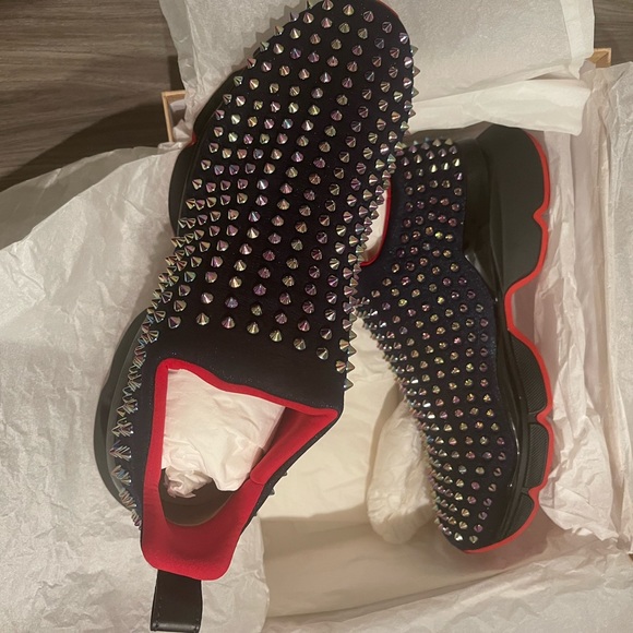 Christian Louboutin spike sock runners - Picture 1 of 8